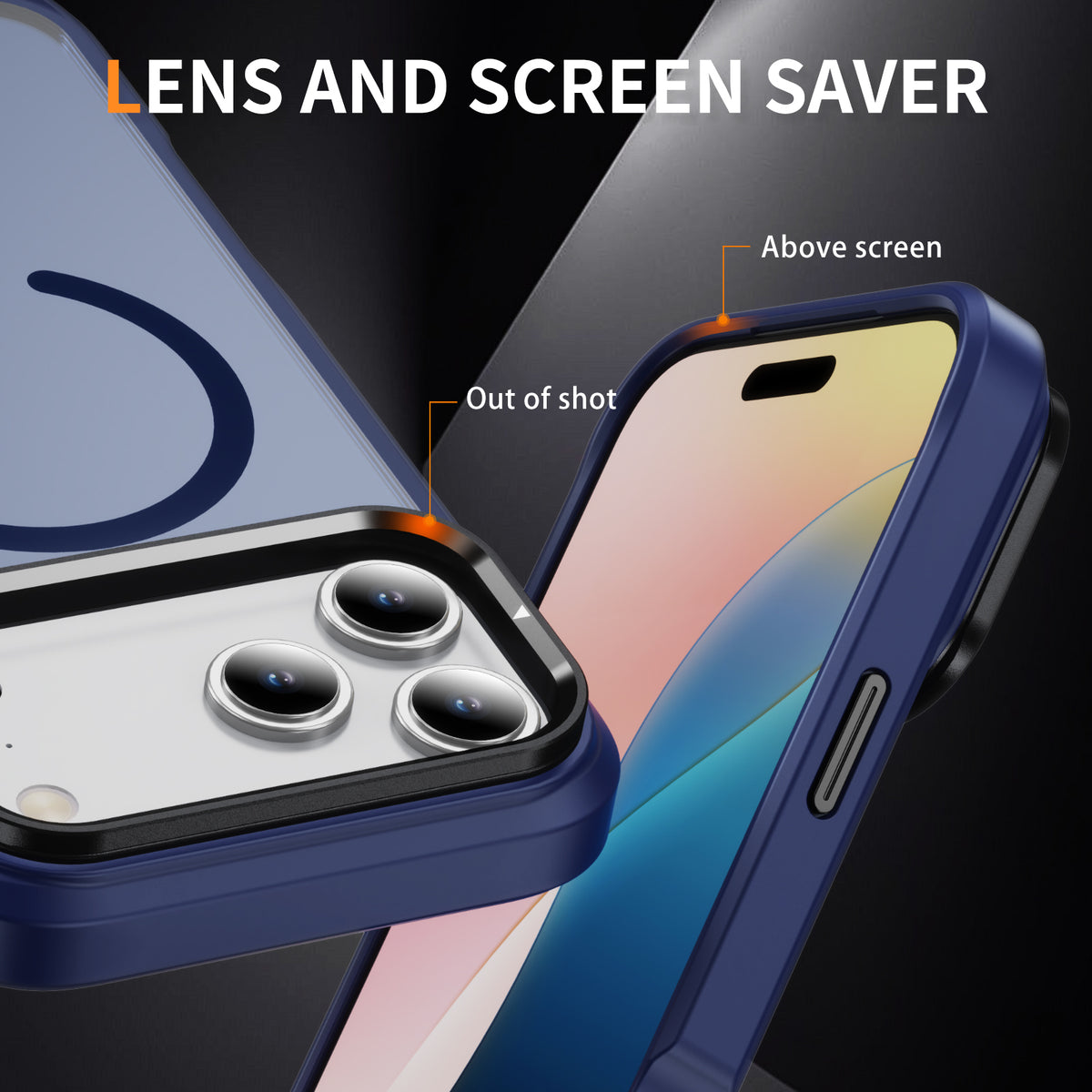 For Iphone 18 Pro Max Case with Camera Stand Magnetic Slim Translucent Matte Phone Case for iPhone 17 Pro Max