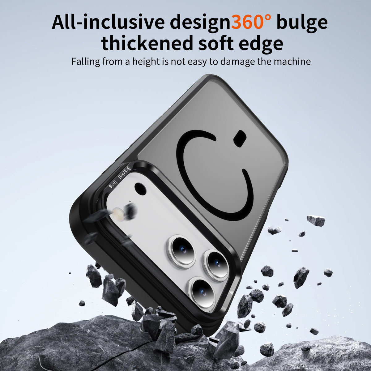 For Iphone 18 Pro Max Case with Camera Stand Magnetic Slim Translucent Matte Phone Case for iPhone 17 Pro Max