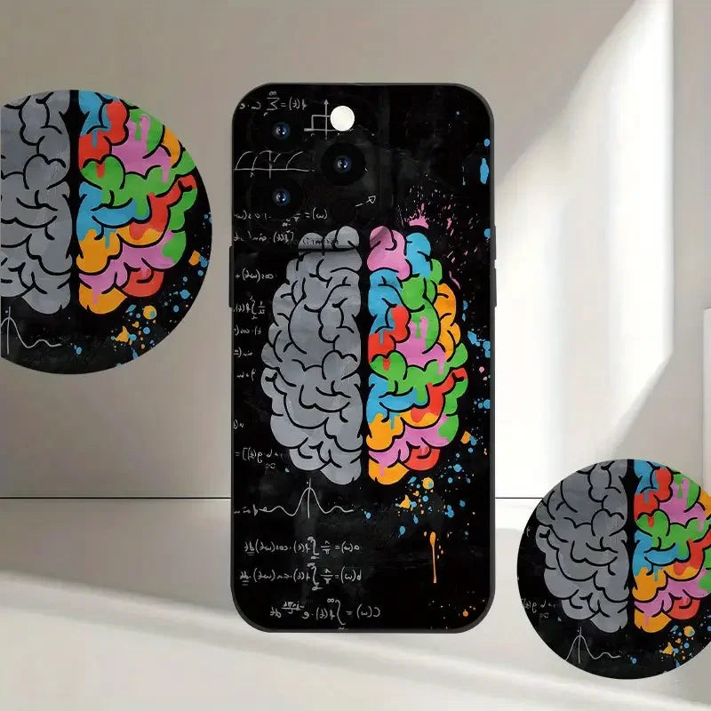 2025 Customizable Cartoon Pattern TPU Soft Silicone Mobile Phone Case for iPhone 17/16/15 Pro Max Fine Hole Matte Ins Covers