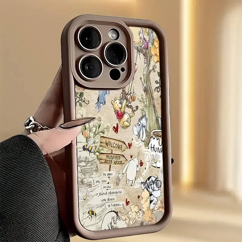 2025 Customized Cartoon Cherry Fruit Design Matte Shockproof TPU Soft Silicone Mobile Phone Case for iPhone 17/16/15 Plus