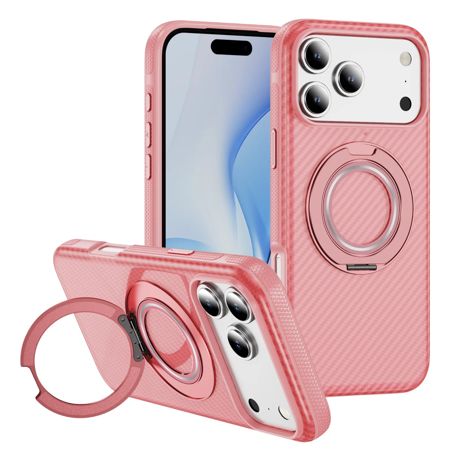 Minimalist Purple UV Painted Cartoon Character Design Magnetic Frosted TPU Shockproof Waterproof Mobile Phone Case for iPhone 17