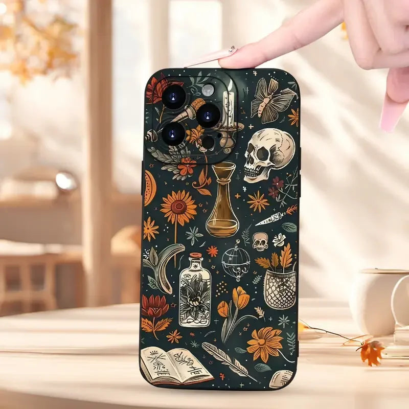 2025 Customized Cartoon Cherry Fruit Design Matte Shockproof TPU Soft Silicone Mobile Phone Case for iPhone 17/16/15 Plus