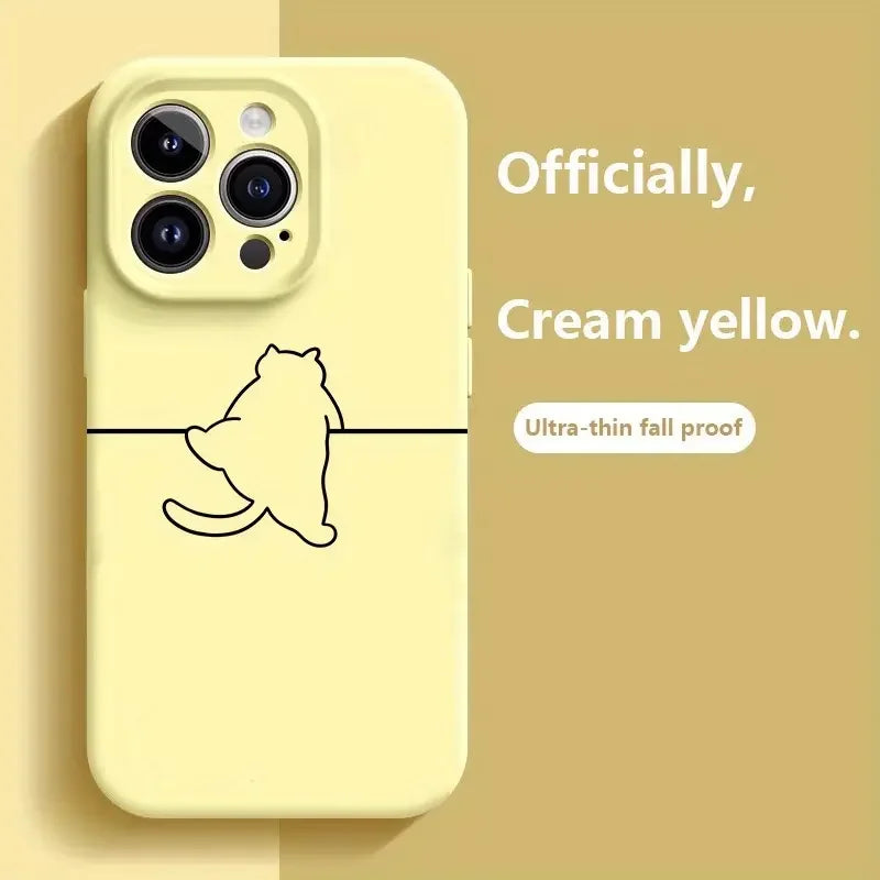 Customized 2025 New TPU Phone Case for iPhone 17/16/15/XR Pro Max... Matte Perforated Shock Resistant Cartoon Pattern Accessory