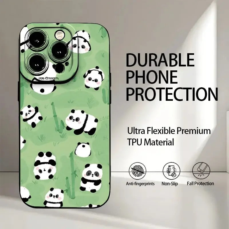 2025 Customized Cream Wave Style TPU Mobile Phone Case for iPhone 17/16/15 Fine Hole & Ins Style Plus Model Phone Accessories