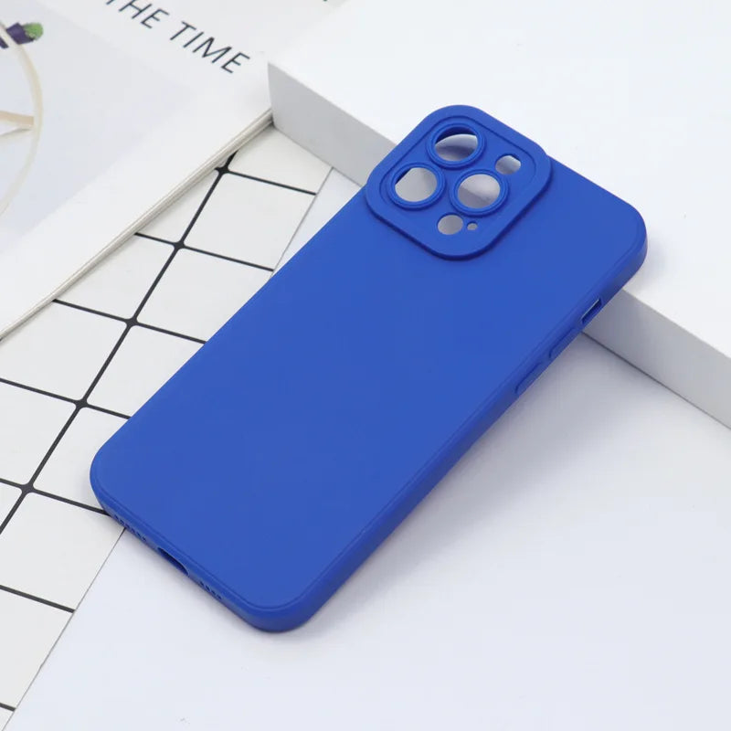 Customized 2025 New TPU Phone Case for iPhone 17/16/15/XR Pro Max... Matte Perforated Shock Resistant Cartoon Pattern Accessory