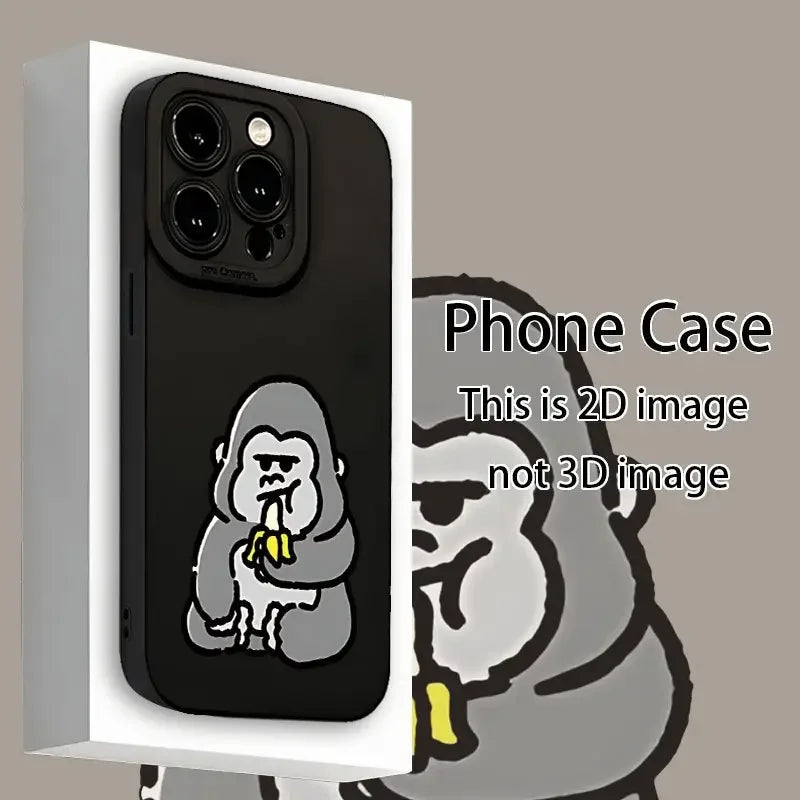 Customized 2025 New TPU Phone Case for iPhone 17/16/15/XR Pro Max... Matte Perforated Shock Resistant Cartoon Pattern Accessory